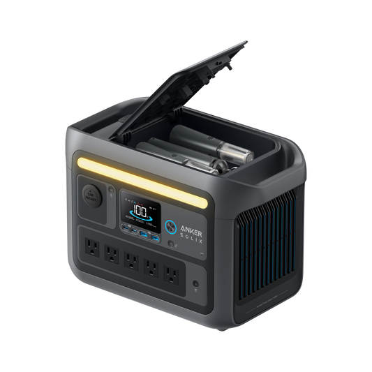 Anker SOLIX C800 Plus Portable Power Station - 768Wh | 1,200W