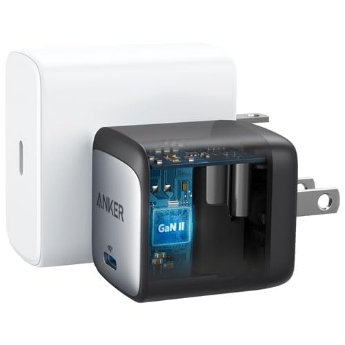 Refurbished Anker Nano II 45W USB-C Wall Charger with USB-C/USB-C Cable