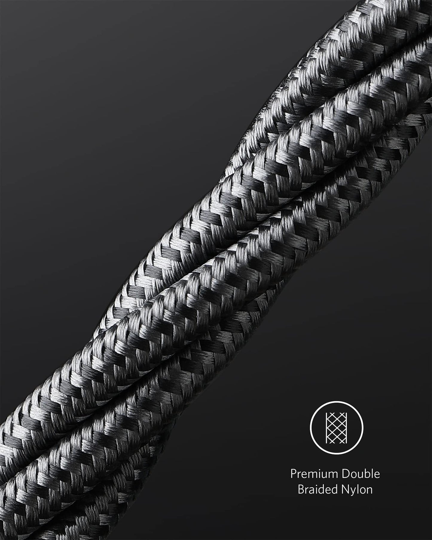 Anker <b>333</b> USB-C to USB-C Cable (6ft Nylon, 2-Pack)