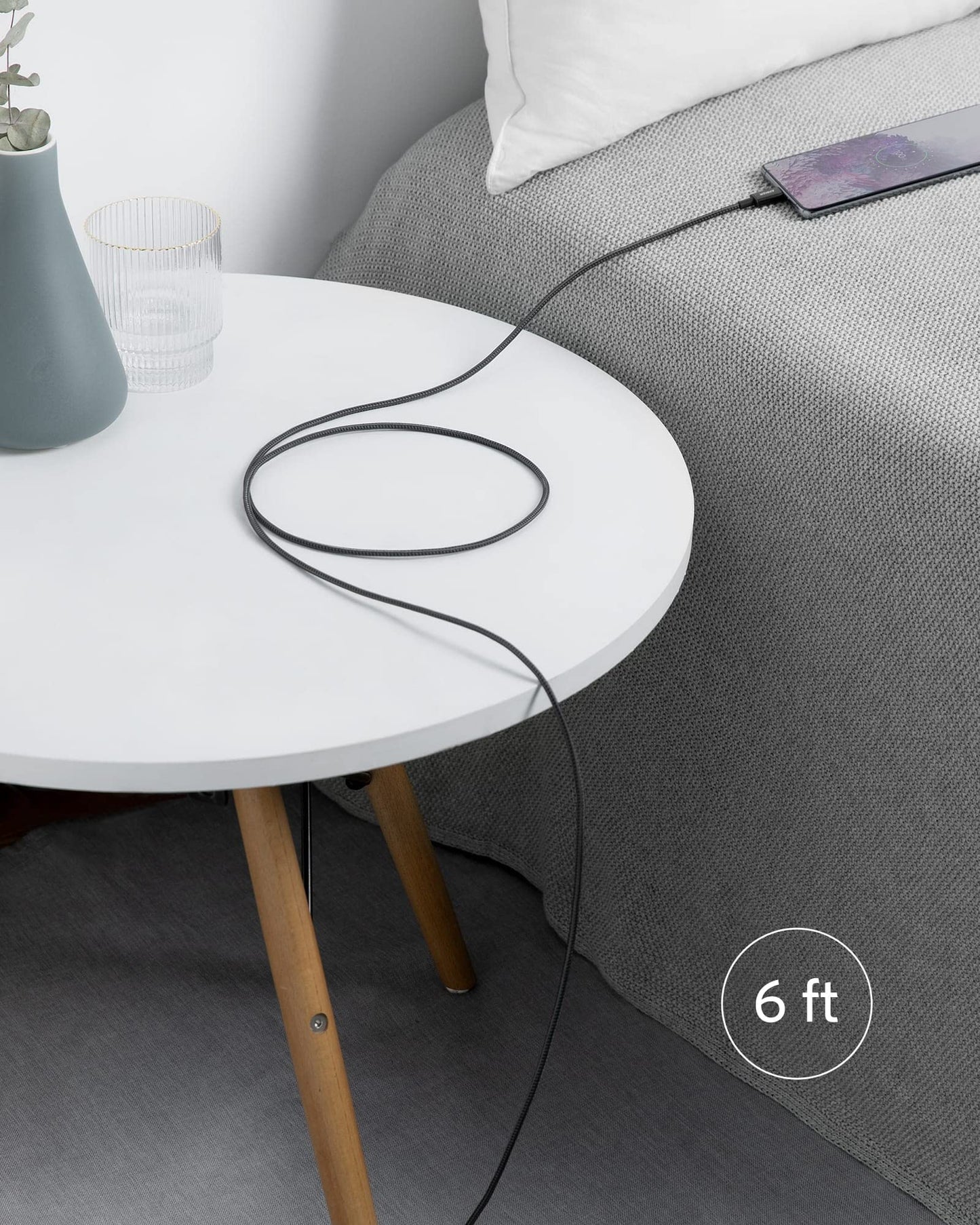 Anker <b>333</b> USB-C to USB-C Cable (6ft Nylon, 2-Pack)