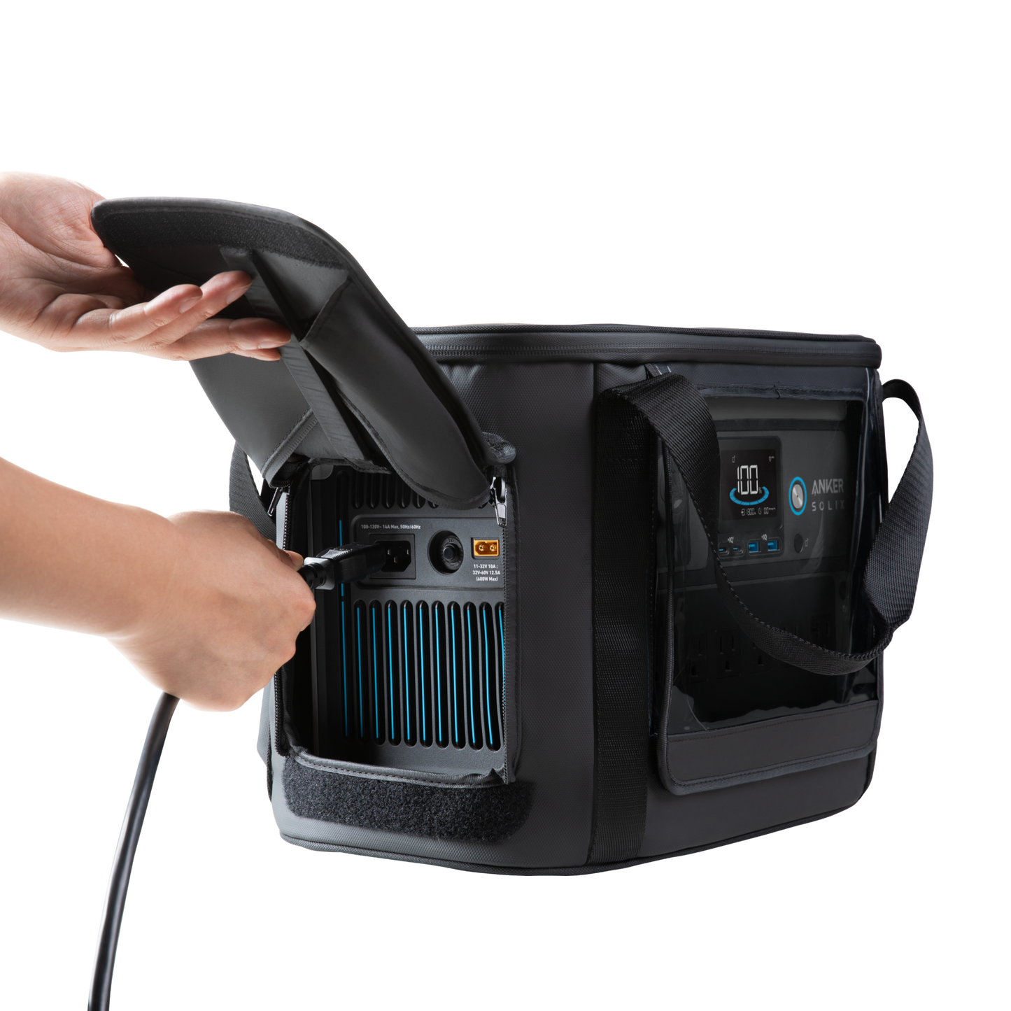 Anker SOLIX C1000 Portable Power Station + Water-Resistant Case