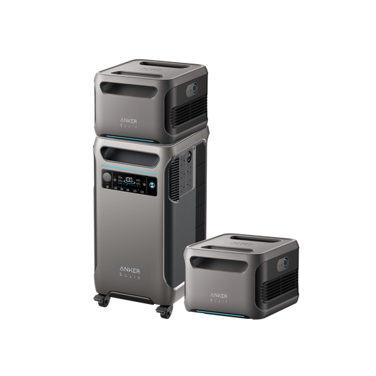 Anker SOLIX F3800 + 2× Expansion Battery