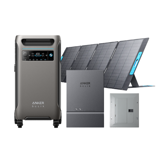 Anker SOLIX F3800 + Smart Home Power Kit + 400W Solar Panel