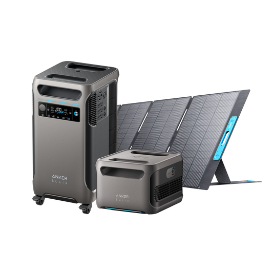 Anker SOLIX F3800 + Expansion Battery + 400W Solar Panel