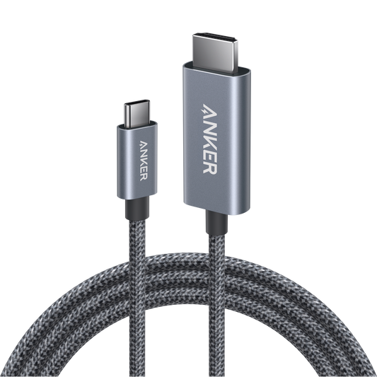 Anker Nano USB-C to HDMI Cable (6 ft, 4K, Braided)