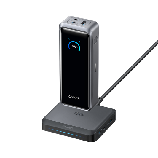 Anker Prime Power Bank (26K, 300W) with Charging Base