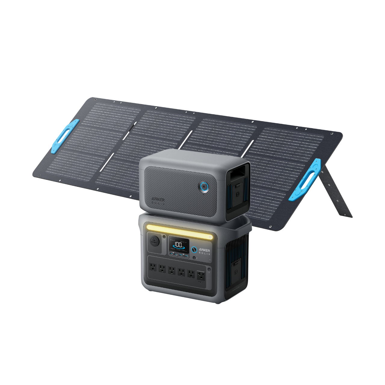 Anker SOLIX C1000 + Expansion Battery + 200W Solar Panel