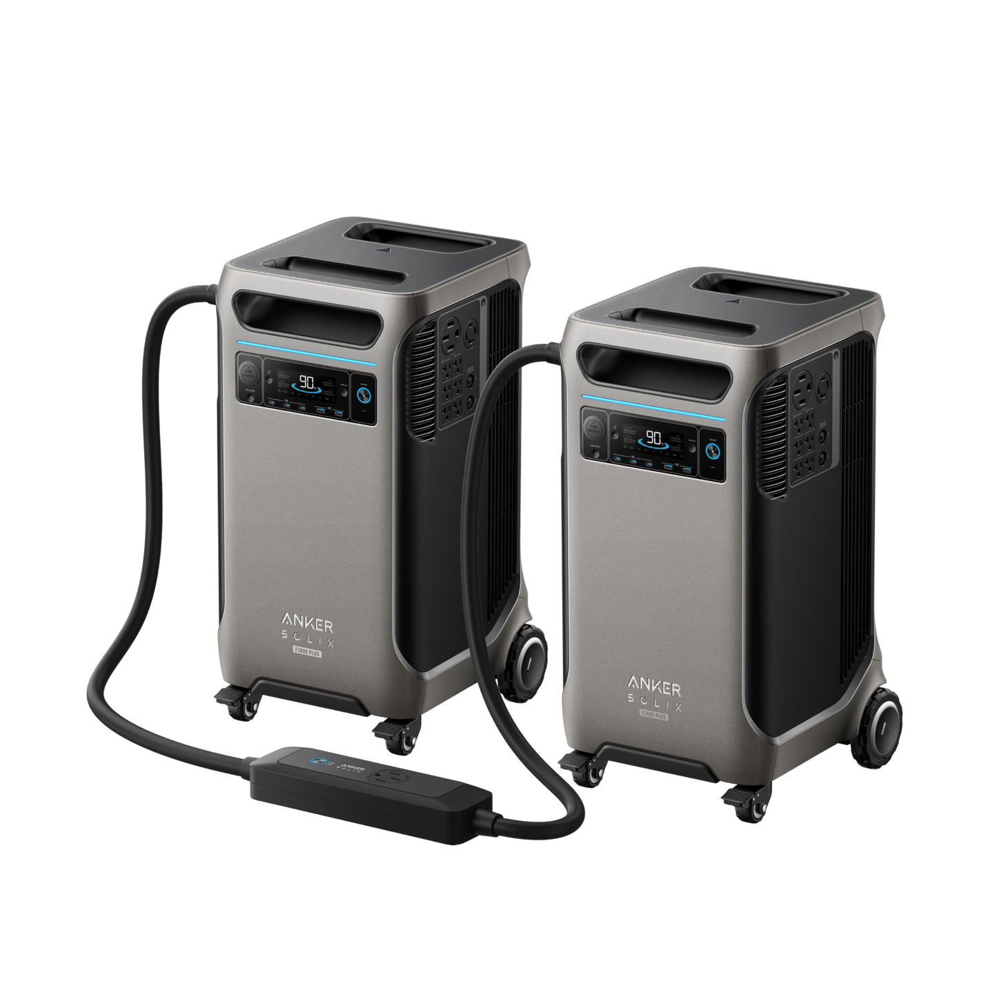 2× Anker SOLIX F3800 Plus + Double Power Hub