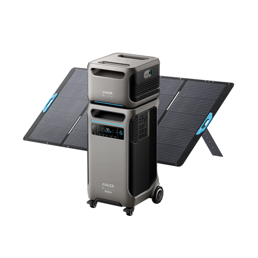 Anker SOLIX F3800 Plus + Expansion Battery + 400W Solar Panel