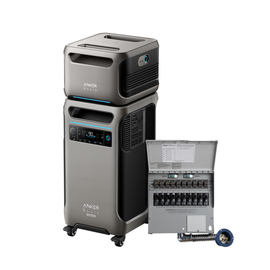 Anker SOLIX F3800 Plus + Expansion Battery + Home Backup Kit