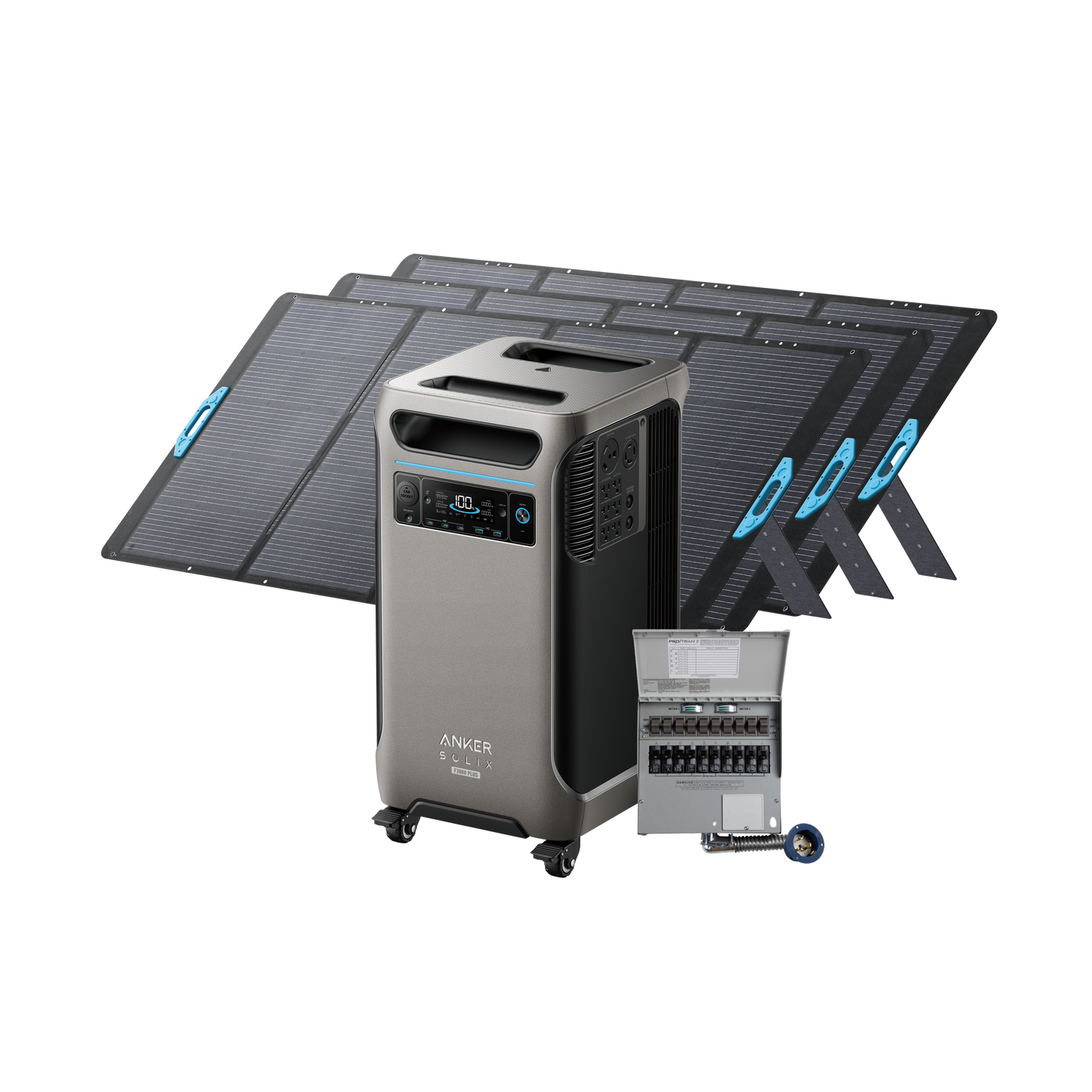 Anker SOLIX F3800 Plus + Home Backup Kit