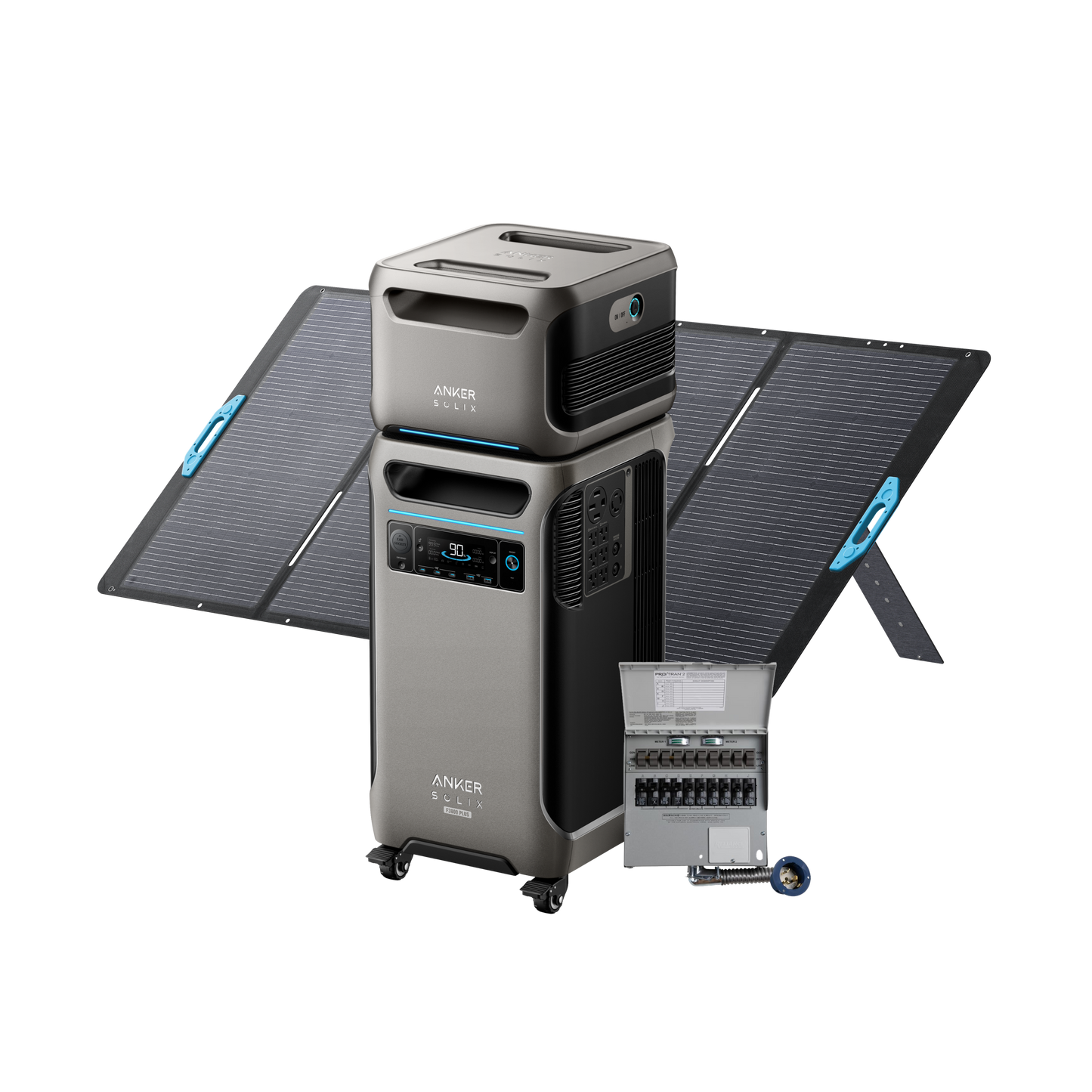 Anker SOLIX F3800 Plus + Expansion Battery + Home Backup Kit