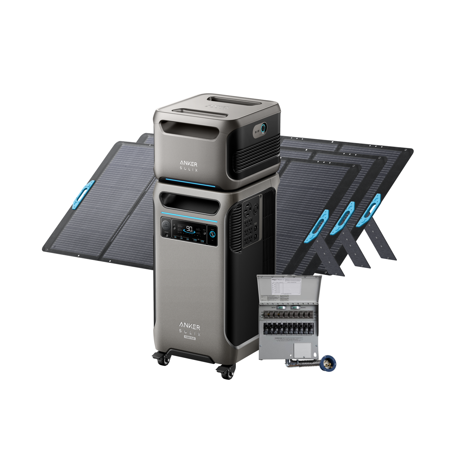 Anker SOLIX F3800 Plus + Expansion Battery + Home Backup Kit