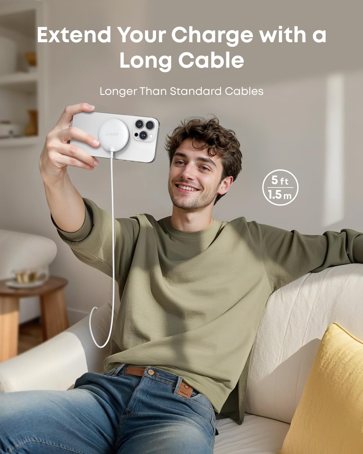 Anker Zolo Wireless Charger (Magnetic, Pad)