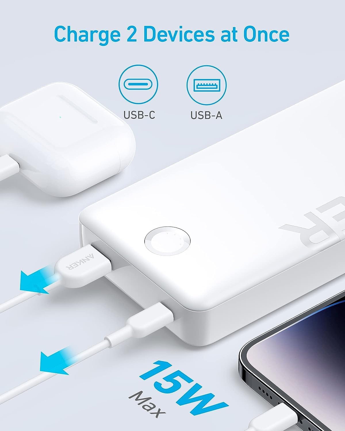 Refurbished Anker <b>325</b> Power Bank (PowerCore 20K II)