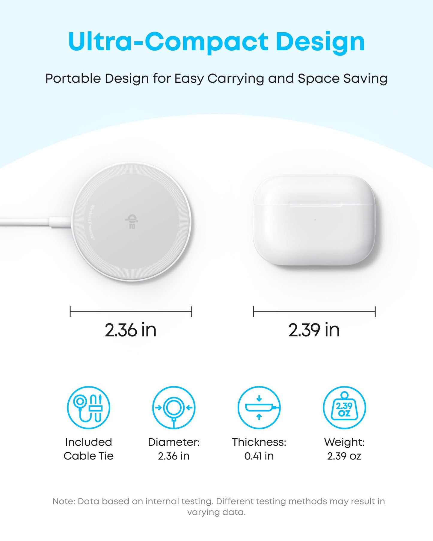 Anker Zolo Wireless Charger (Magnetic, Pad)
