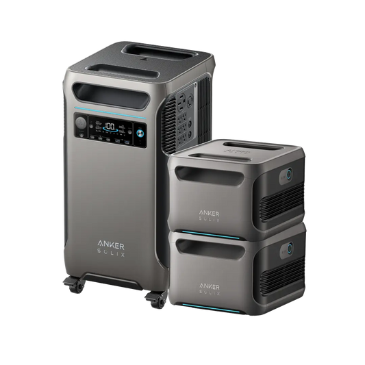 Anker SOLIX F3800 Plus + 2× Expansion Battery