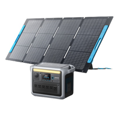 Anker SOLIX C1000 Solar Generator + 200W Solar Panel