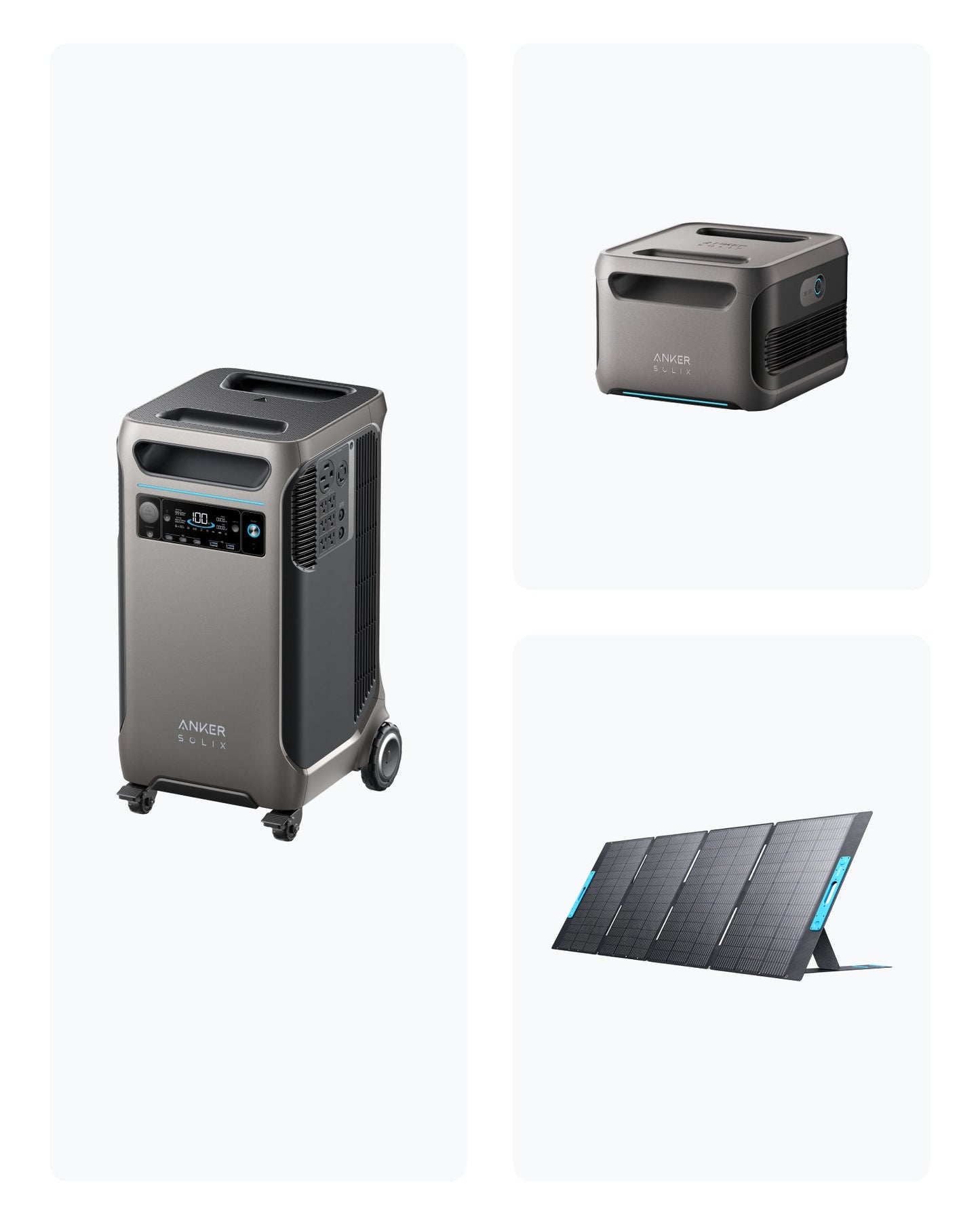 Anker SOLIX <b>F3800</b> + Expansion Battery 7680Wh | 6000W(oso)