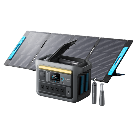 Anker SOLIX <b>C800 Plus</b> Solar Generator + 200W Solar Panel
