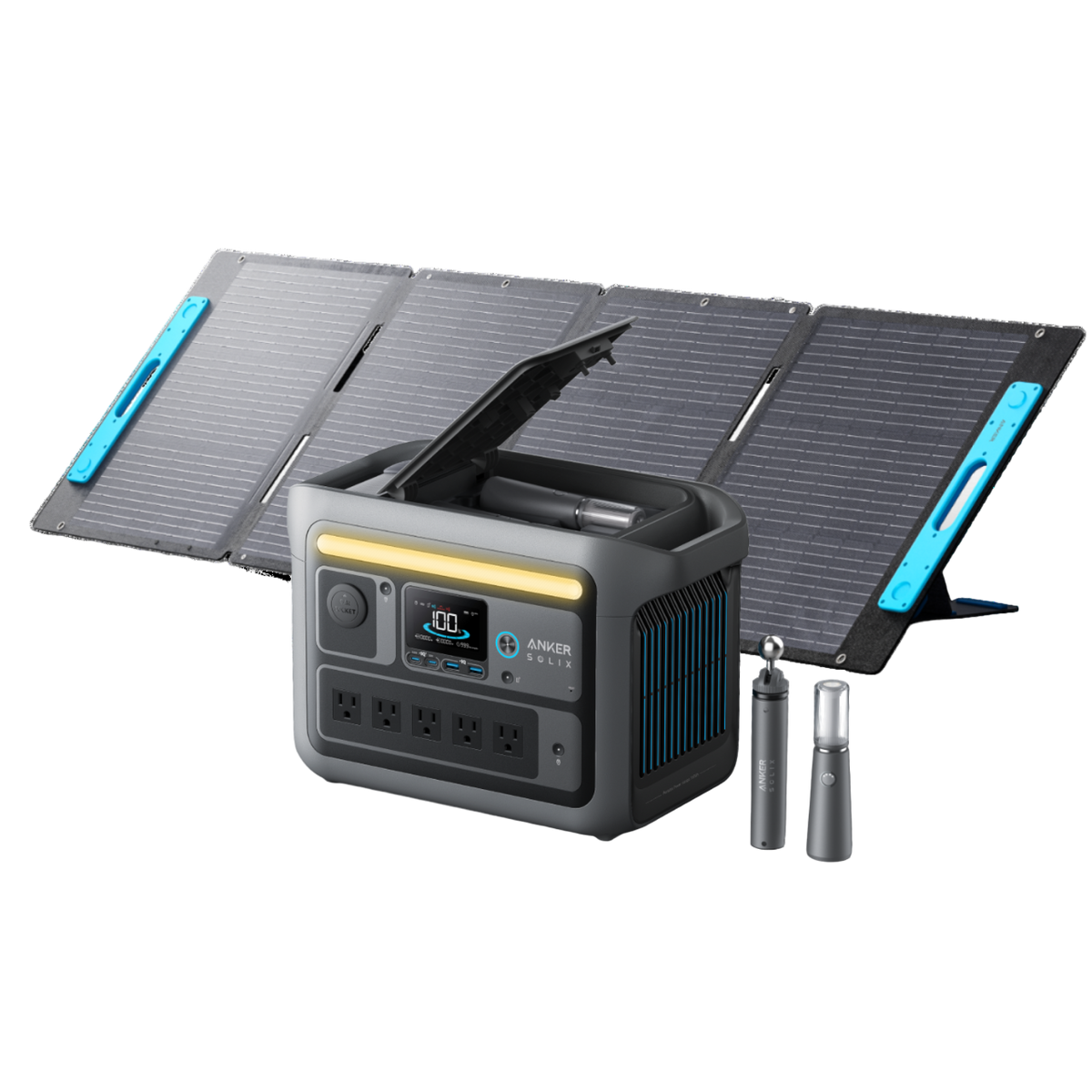 Anker SOLIX &lt;b&gt;C800 Plus&lt;/b&gt; Solar Generator + 200W Solar Panel