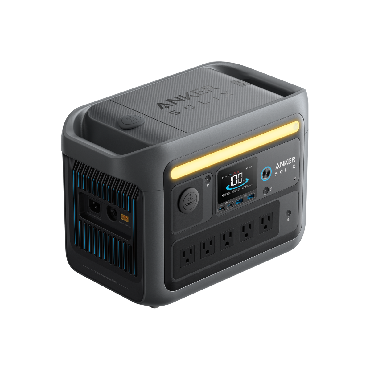 Anker SOLIX &lt;b&gt;C800 Plus&lt;/b&gt; Solar Generator + 100W Solar Panel