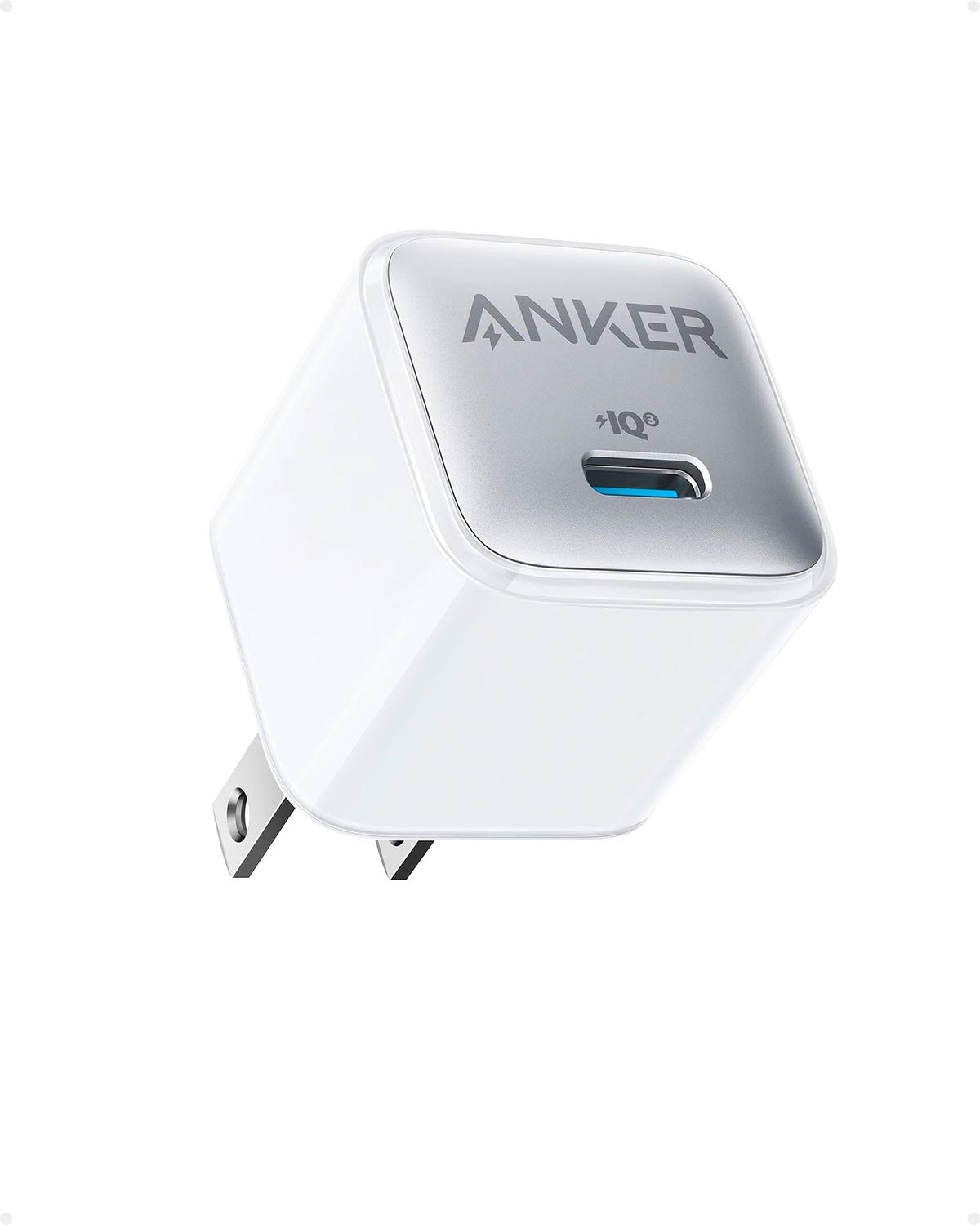 Refurbished Anker PowerPort III 20W Cube with Powerline