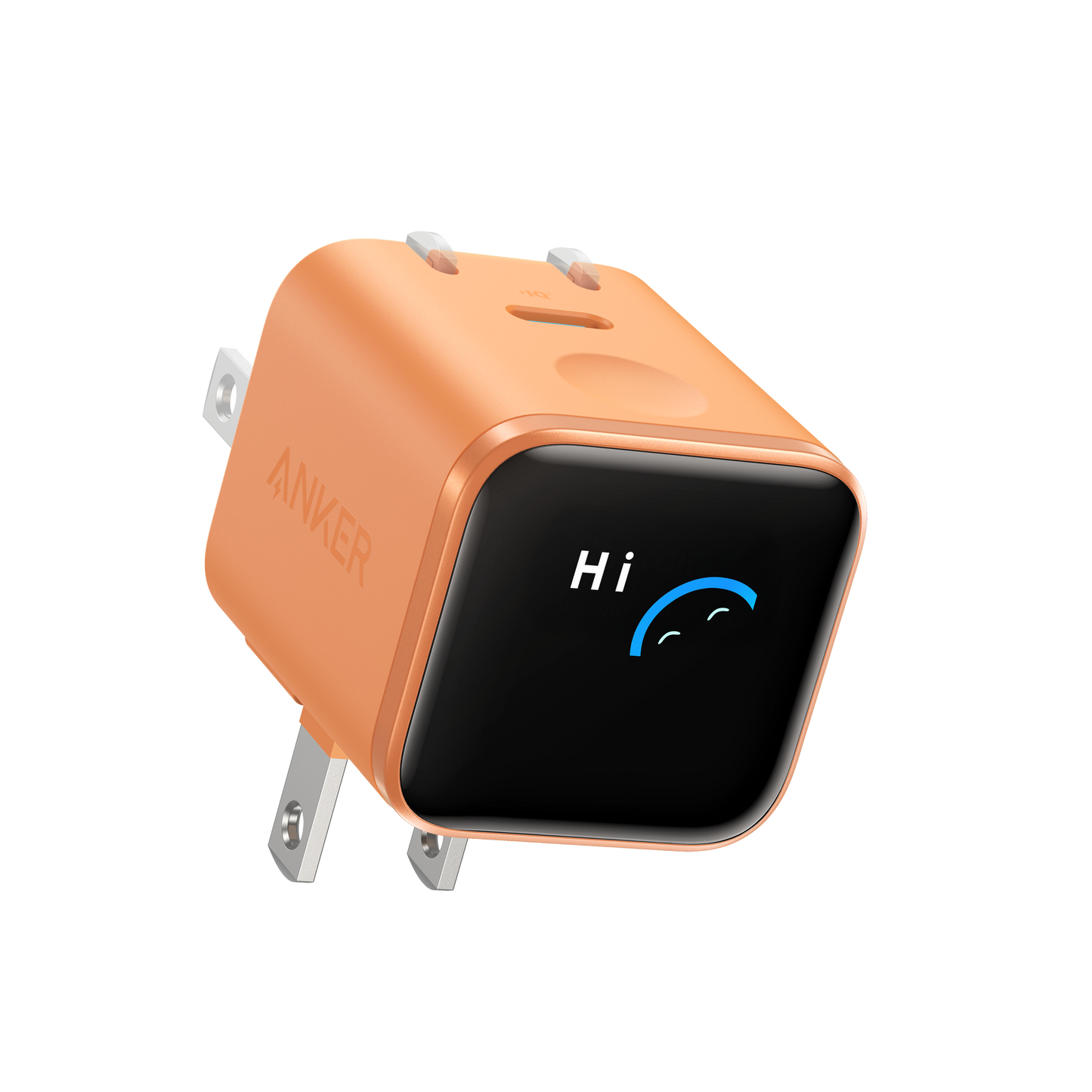 Anker Nano Charger (45W, Smart Display, 180° Foldable)