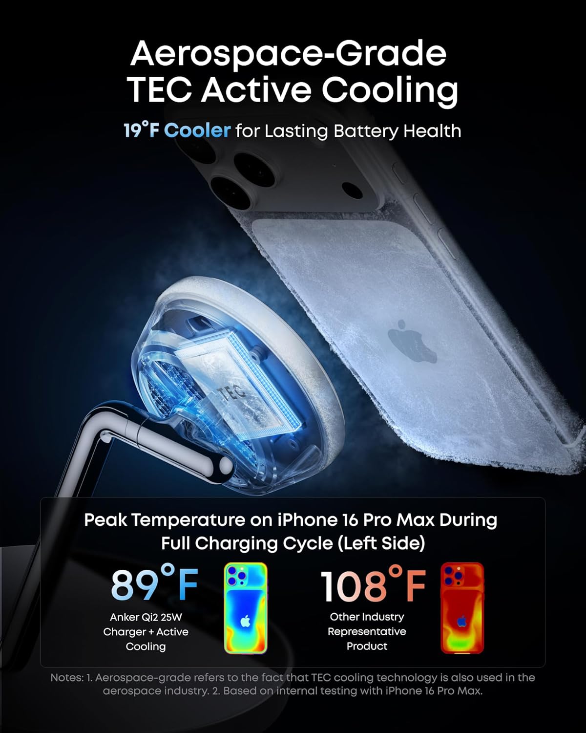 Anker Prime Wireless Charging Station (3-in-1, MagGo, AirCool, Dock Stand)