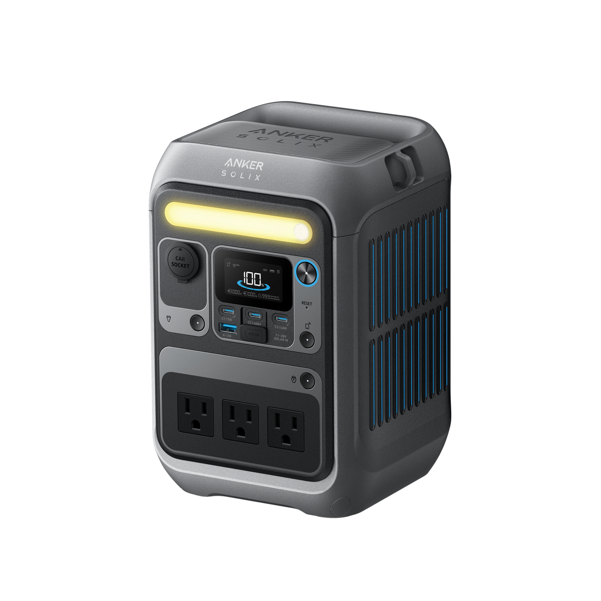 Anker SOLIX &lt;b&gt;C300&lt;/b&gt; Portable Power Station - 288Wh | 300W