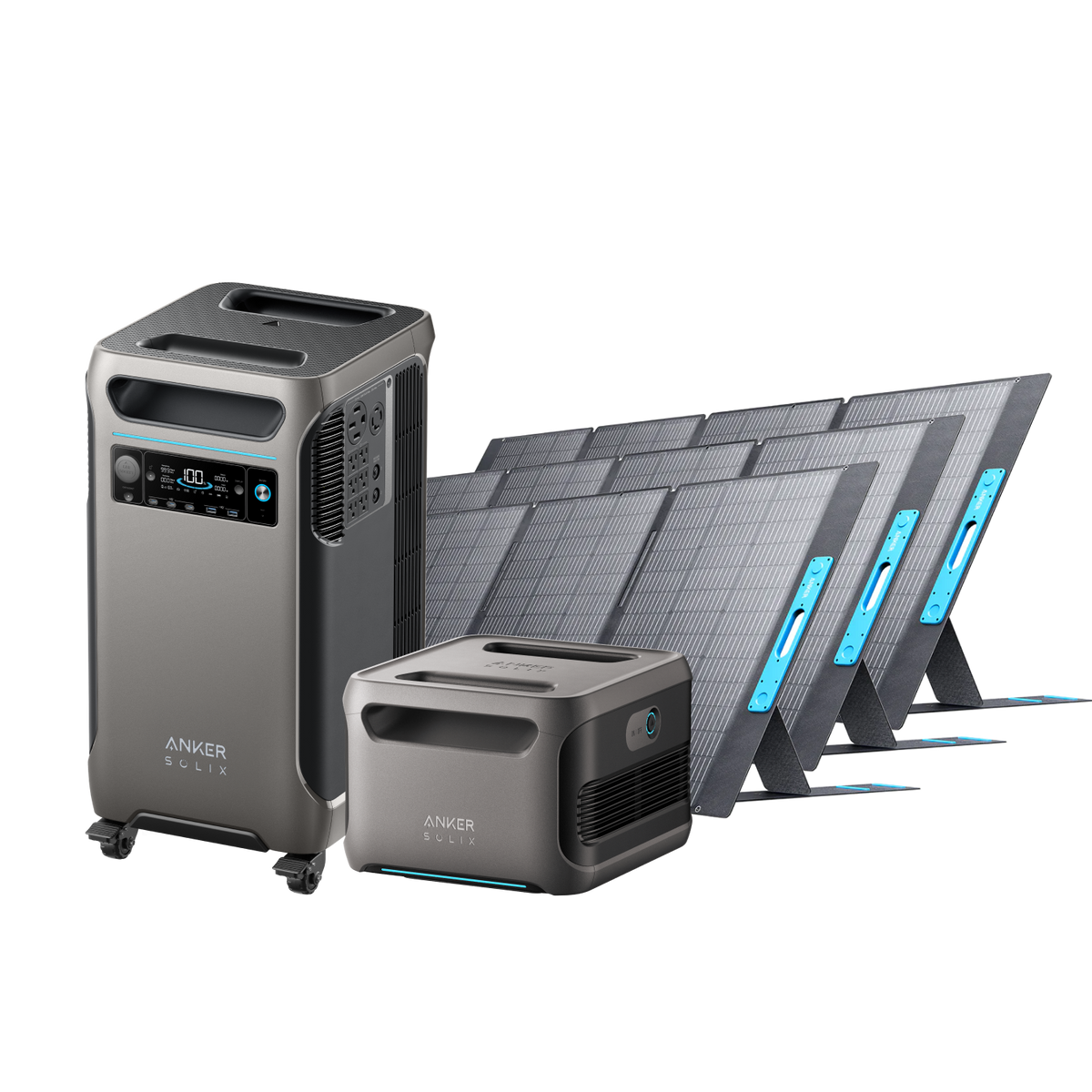 Anker SOLIX F3800 + Expansion Battery 7680Wh | 6000W