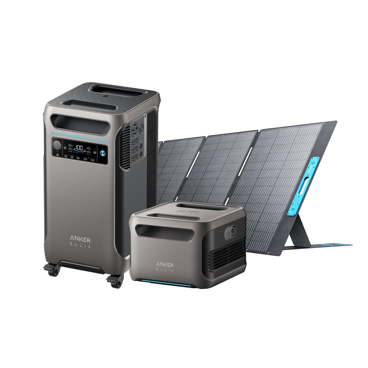 Anker SOLIX F3800 + Expansion Battery + 1 × 400W Solar Panel