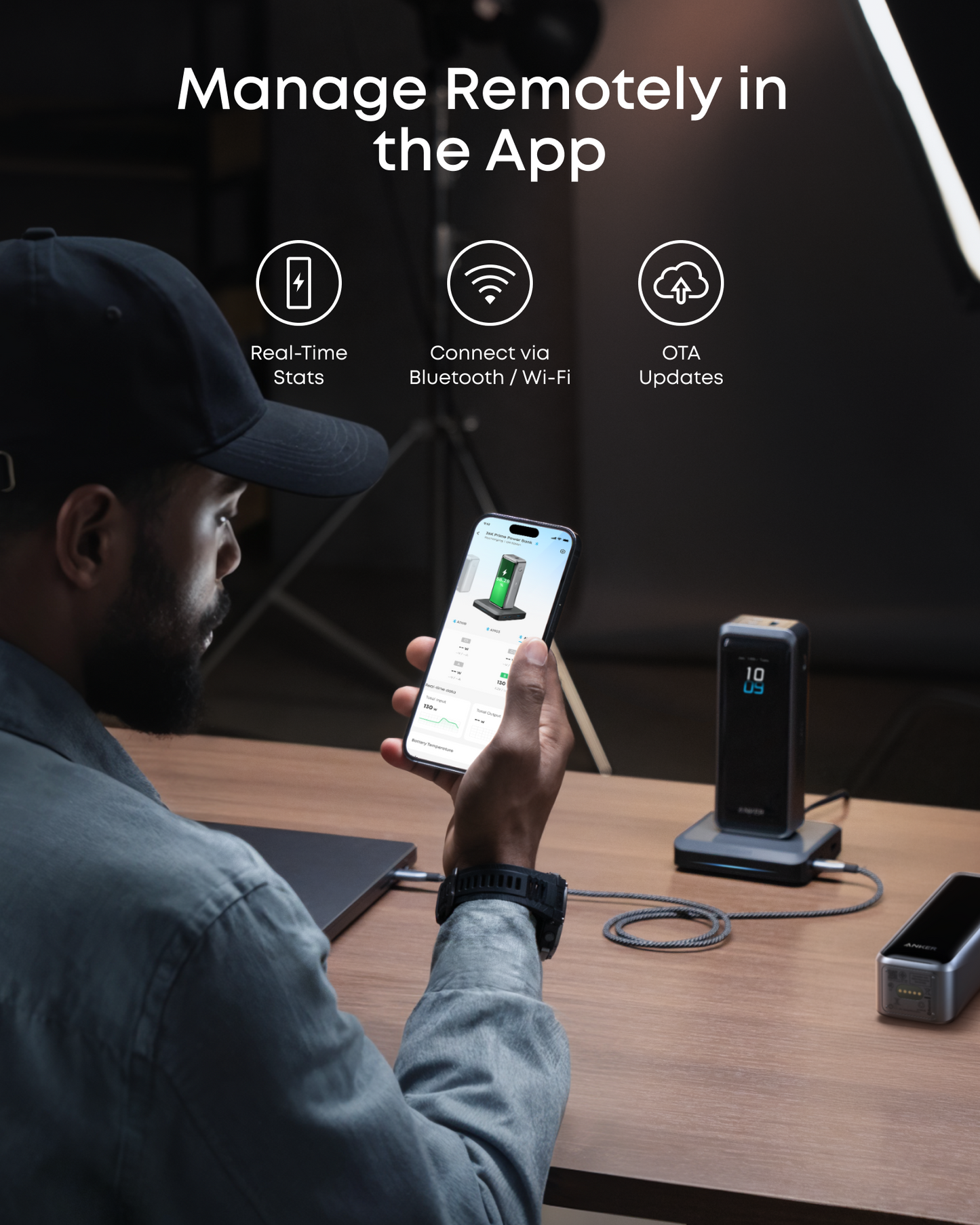 Anker Prime Charging Base (150W, 3 Ports)