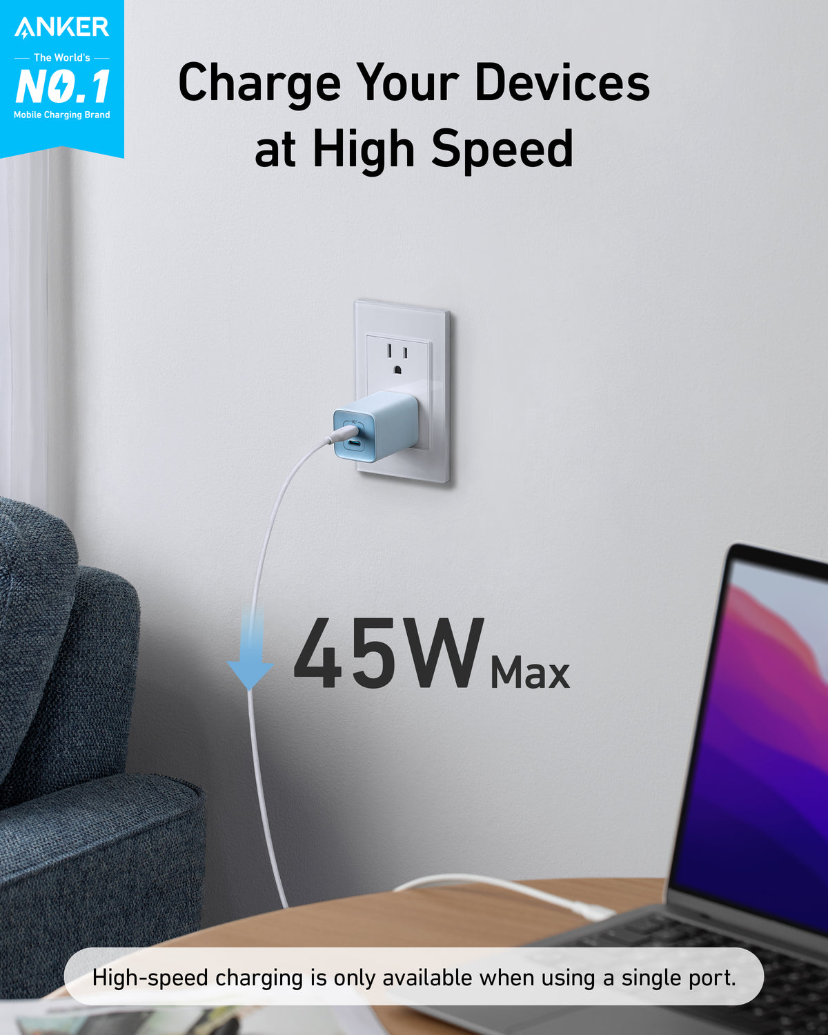 Anker 47W USB C Charger (Nano 3)