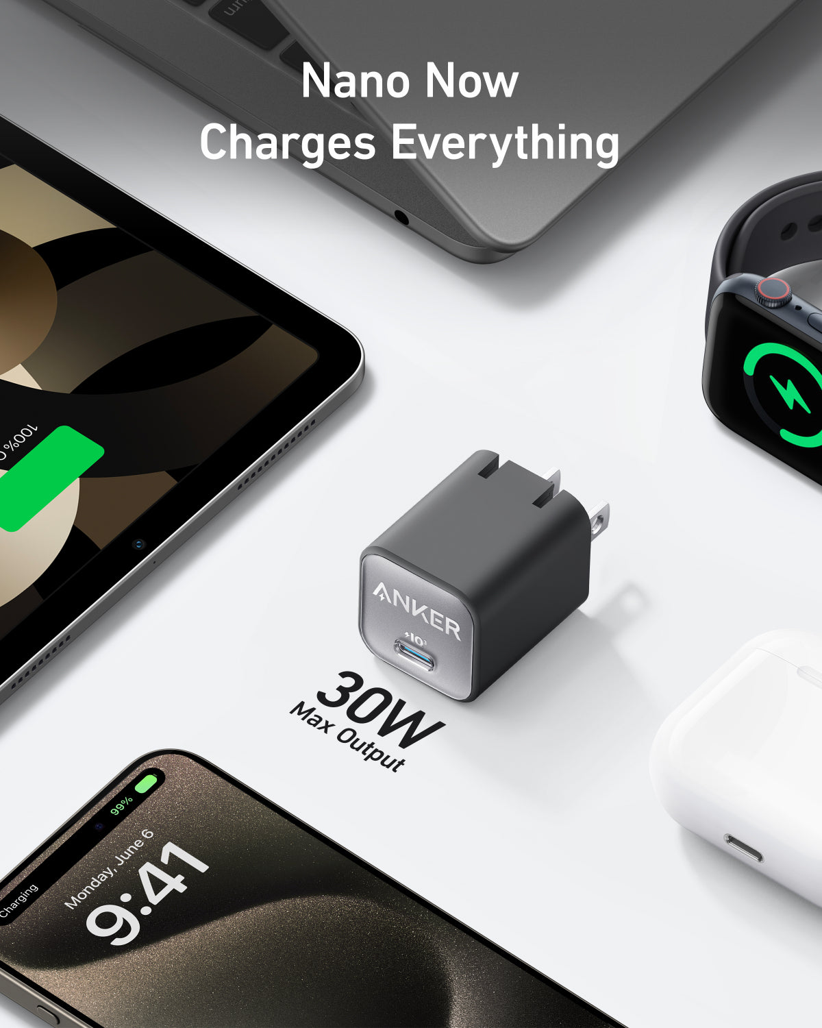 Anker 511 Charger (Nano 3, 30W, 2-Pack)