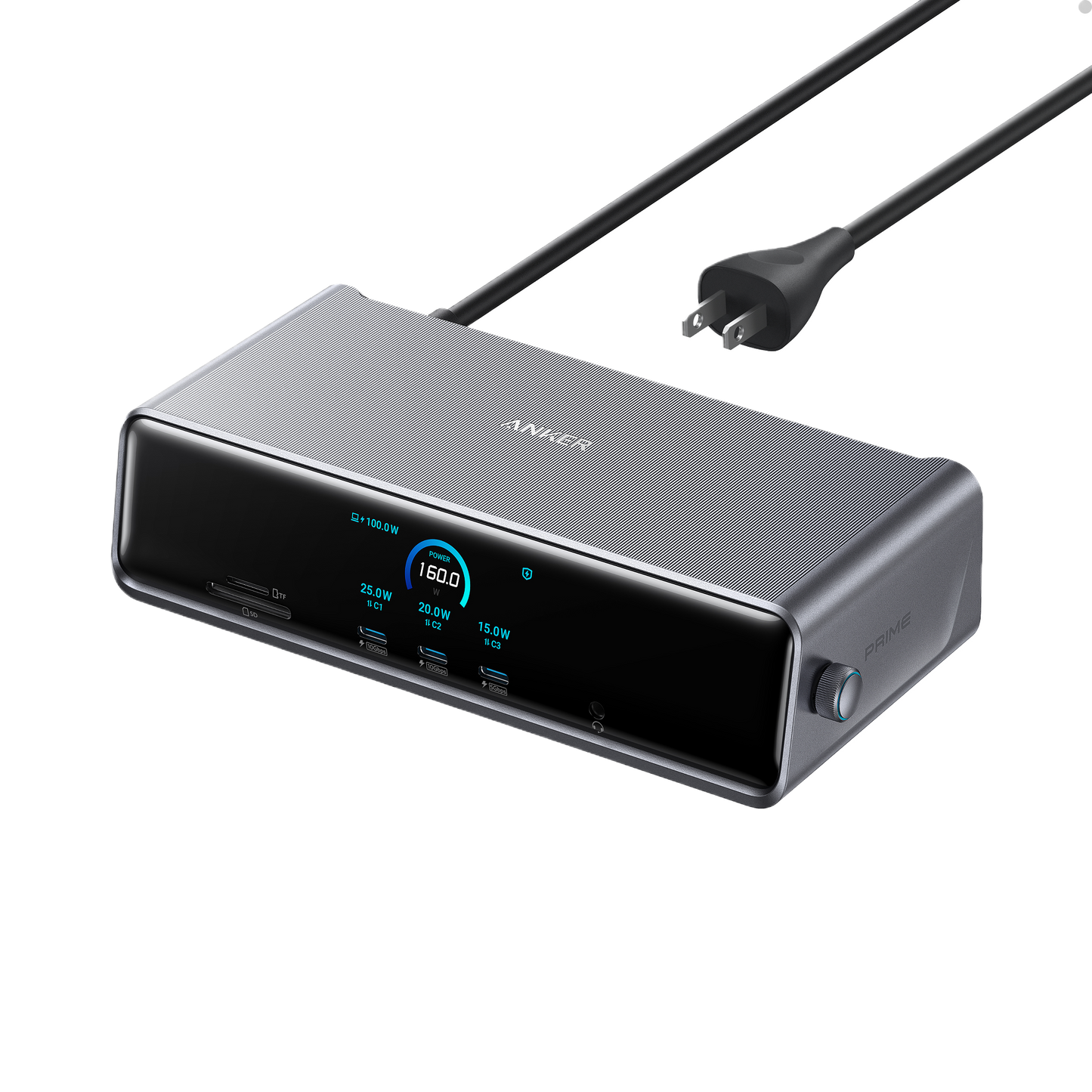 Anker Prime Docking Station (14-in-1, Triple Display, DisplayLink) with DL7400