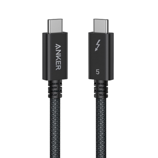 Anker Prime Thunderbolt 5 Cable (3.3 ft/1.7 ft, 80 Gbps, 240W)