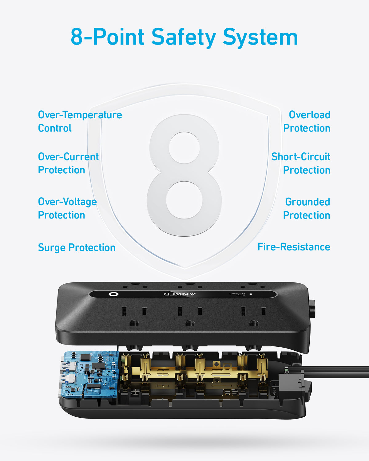 Anker USB Power Strip (10-in-1, 20W)