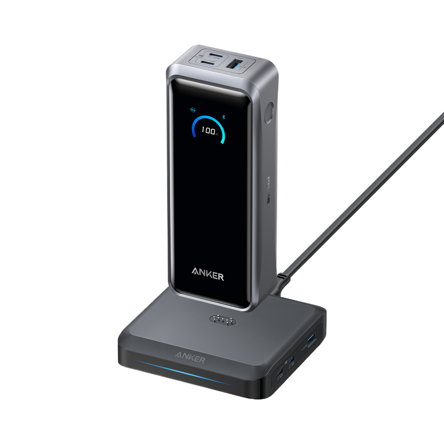Anker Prime Power Bank (26K, 300W) with Charging Base