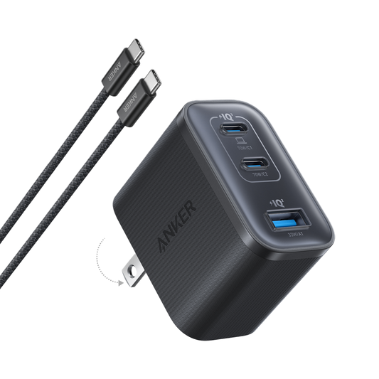 Anker Nano Charger (70W, 3 Ports)