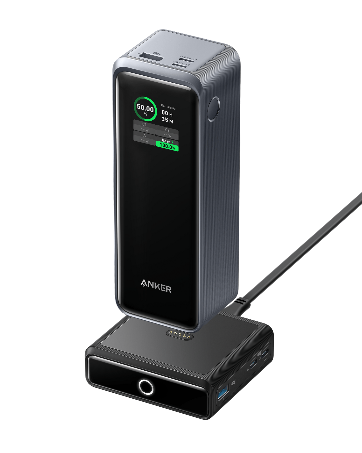 anker prime 27650mah power bank + charging base kit