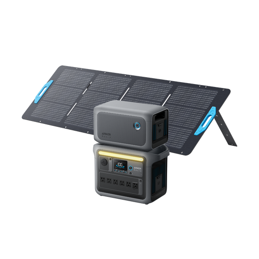 Anker SOLIX C1000 + Expansion Battery + 200W Solar Panel