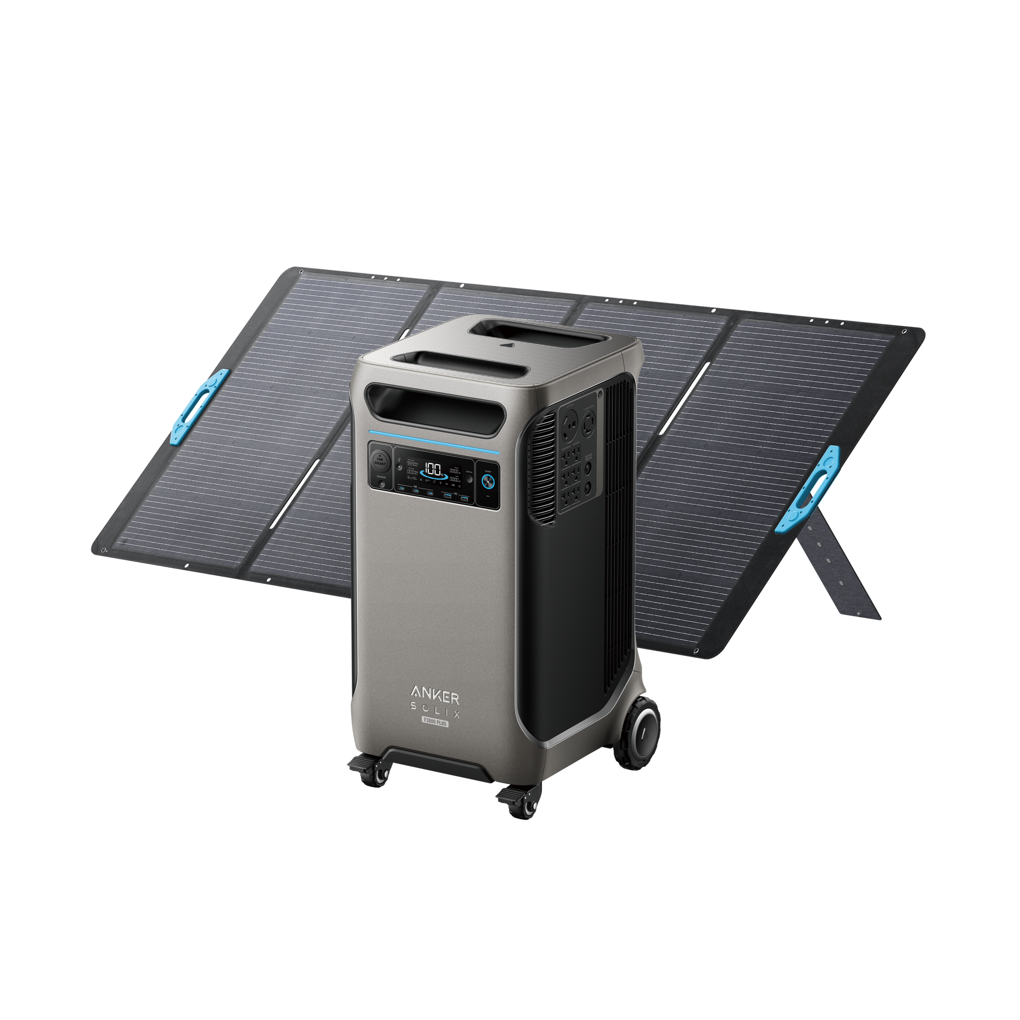 Anker SOLIX F3800 Plus Solar Generator + 400W Solar Panel