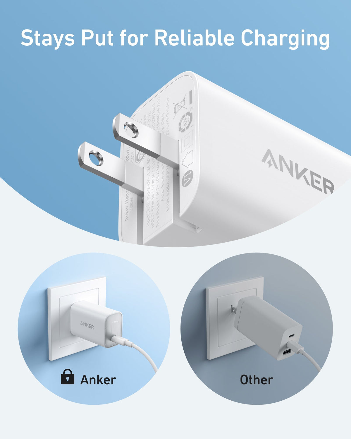 Anker Nano Charger (100W) with USB-C Cable