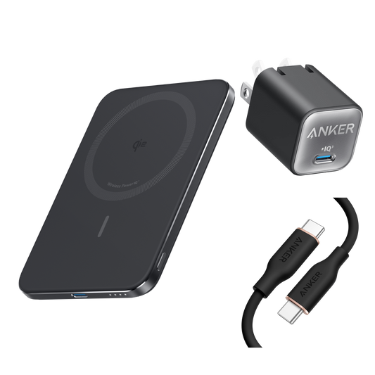 Day Trip Gear | Anker Nano 5K Wireless Power Bank and 30W Charger