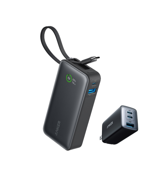 Anker Nano 30W Power Bank and 65W Charger
