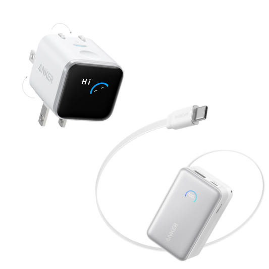 Anker Nano 45W Smart Display Charger and Power Bank