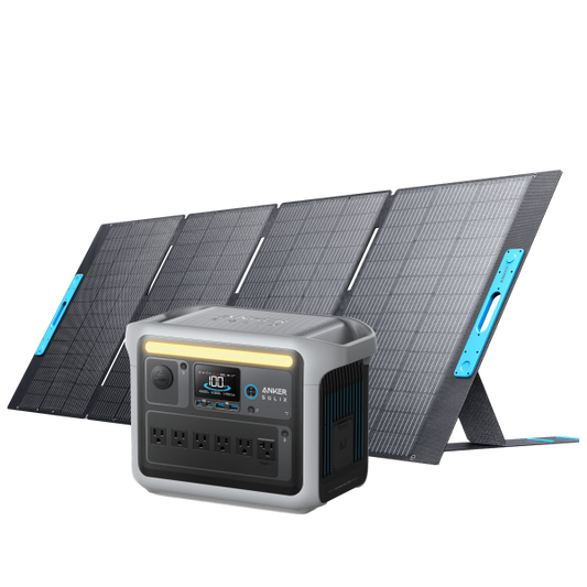 Anker SOLIX C1000 Solar Generator + 200W Solar Panel