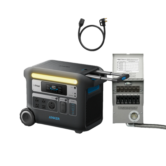 Anker SOLIX <b>F2000</b> + Home Backup Kit (Transfer Switch + Cable)