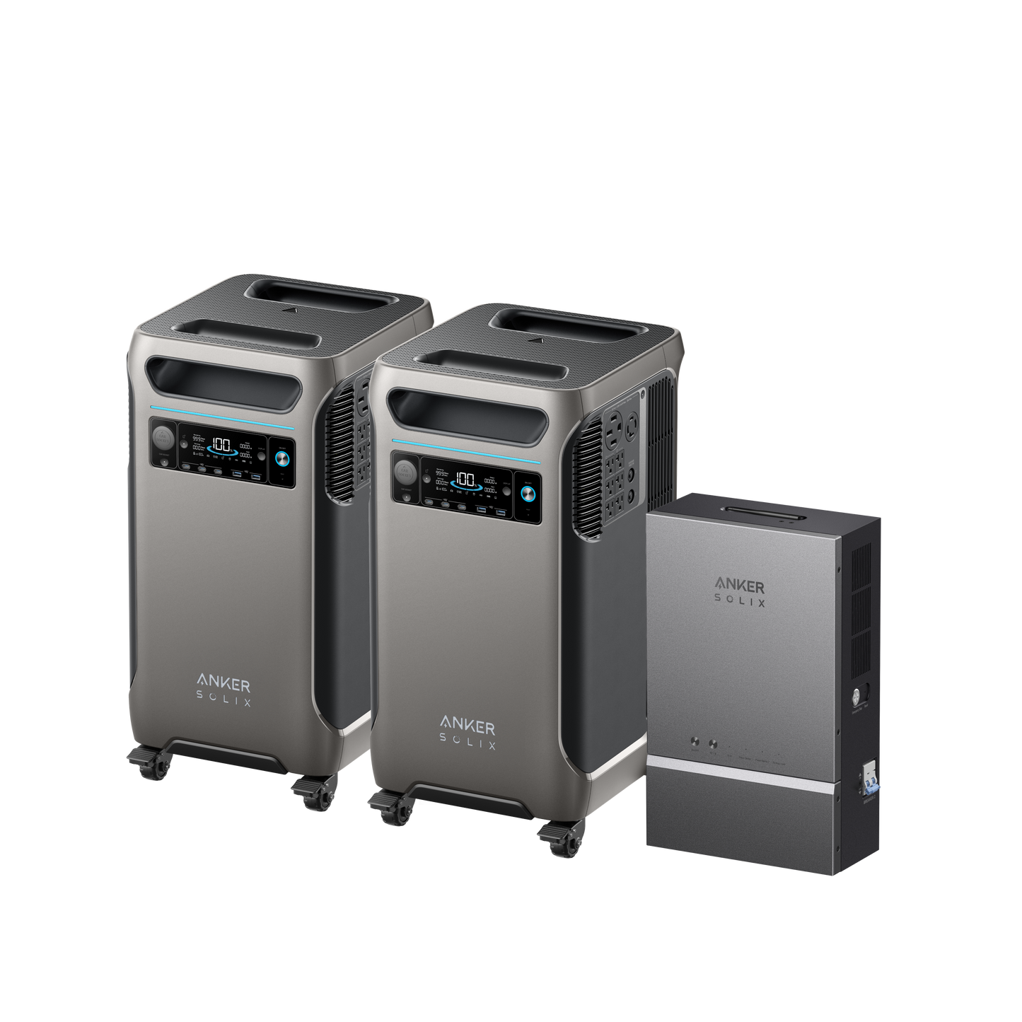 2× Anker SOLIX F3800 (7.68kWh | 12kW) + Smart Home Power Kit